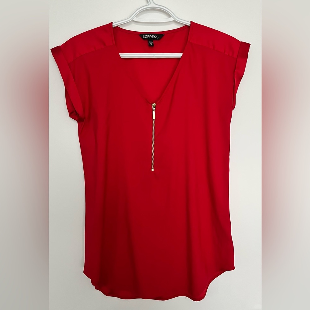 Express short sleeve blouse